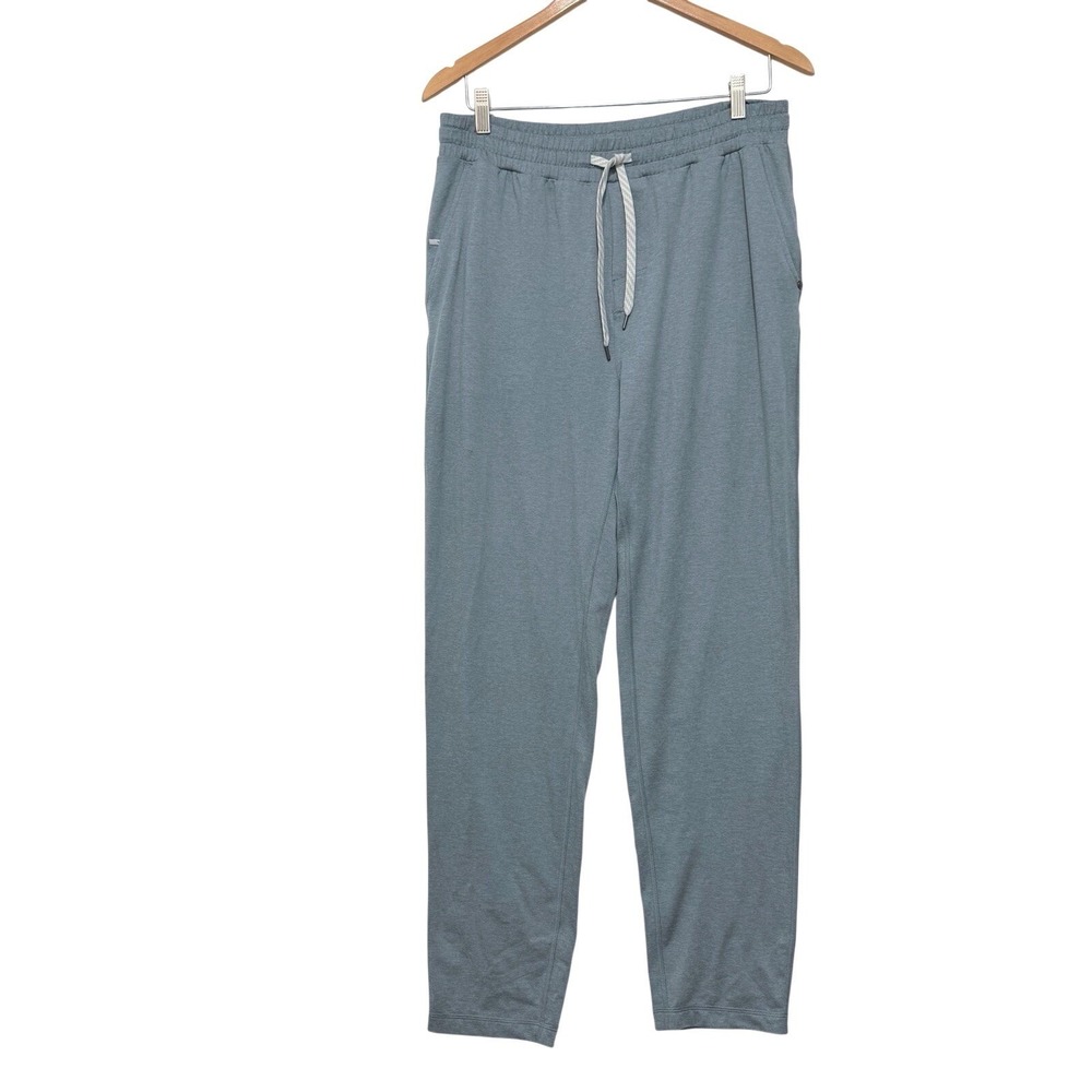 Vuori DreamKnit Ponto Performance Joggers Men's XL Blue Grey Lounge Sweatpants